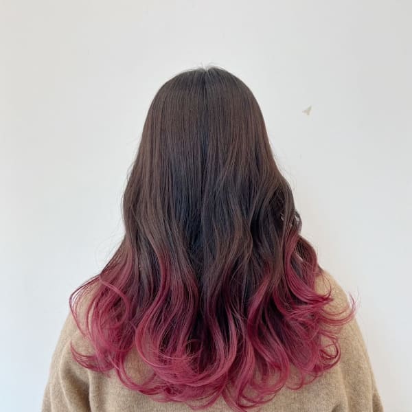 ピンクグラデーション