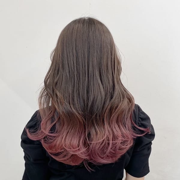 グラデーションピンク