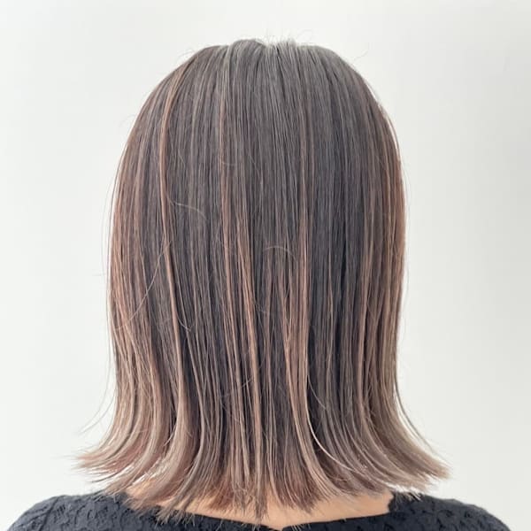 ボブバレイヤージュ