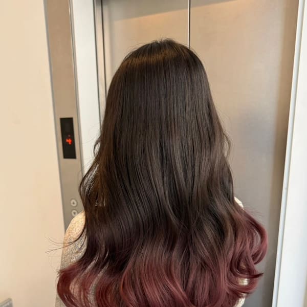 ピンクグラデーション