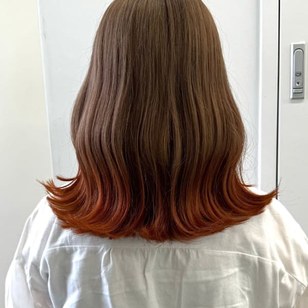 オレンジグラデーション