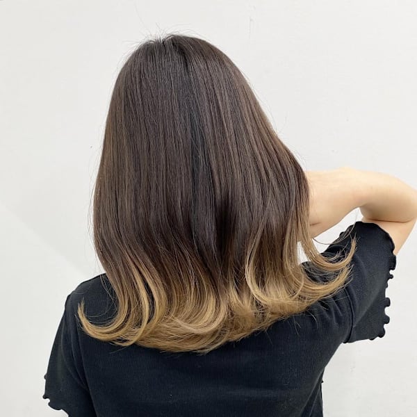 イエローグラデ