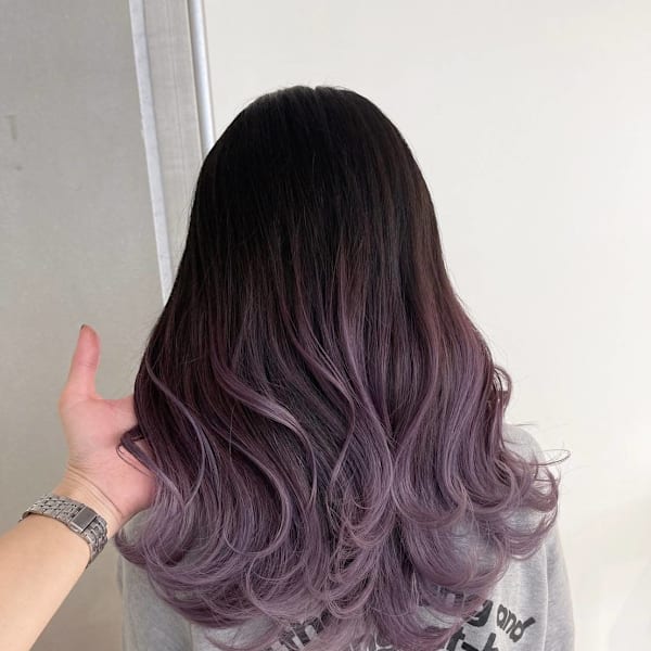 バイオレットグラデーション