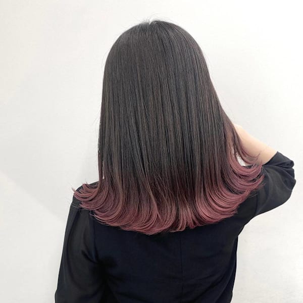 ピンクグラデーション