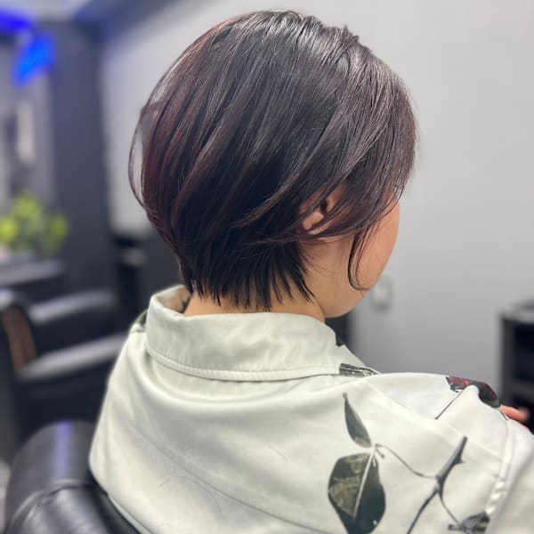 ☆20代30代40代におすすめ×大人の上品レイヤーショート