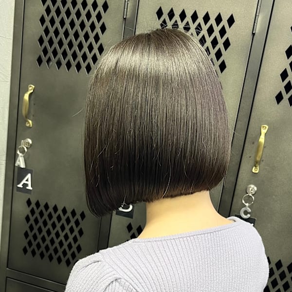 ☆高い補修力と持続力抜群のTOKIO×似合わせぷつっとボブ