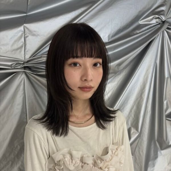 ミディアム×外ハネカット|iRo by en"ppy