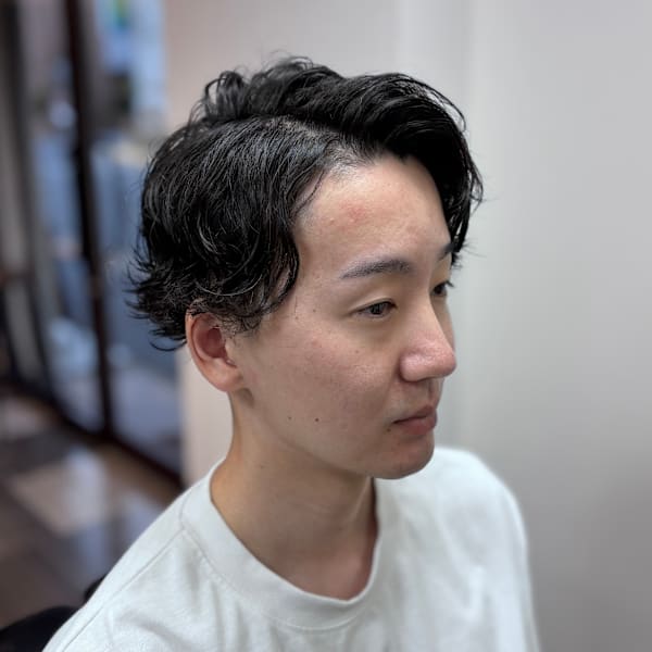 ゆるフワニュアンスメンズパーマ☆|Grooming&Hair Salon SKY