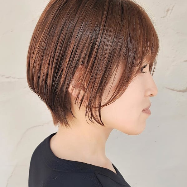 【松戸BULL】横顔を美しく・大人の骨格ショート|Clement Salon Bull