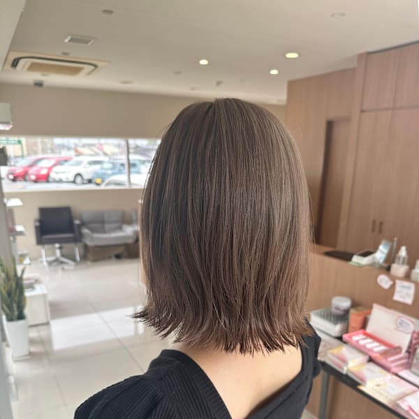 フォギーベージュ/切りっぱなし/レイヤー|GOTTO FLOW