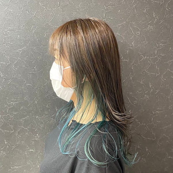 ☆大人気ブリーチイヤリング×ターコイズグリーン