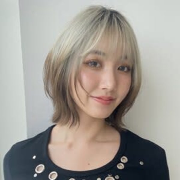 【ボブウルフ】ルーツカラー ハイトーン|W-TOKYO SHIBUYA