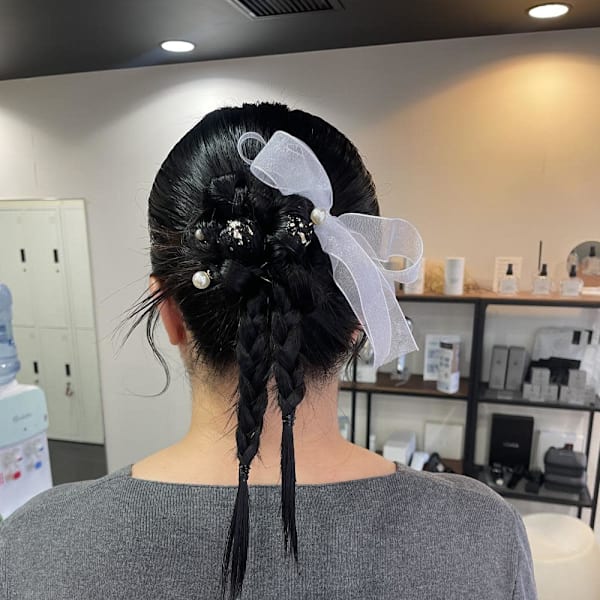 [風花]お呼ばれヘア/カチモリヘア