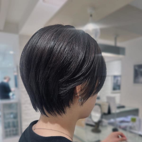 【AIR大阪】山本莉子 丸みショート|AIR 大阪