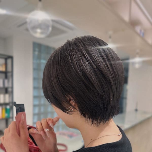 【AIR大阪】山本莉子　丸みショート|AIR 大阪