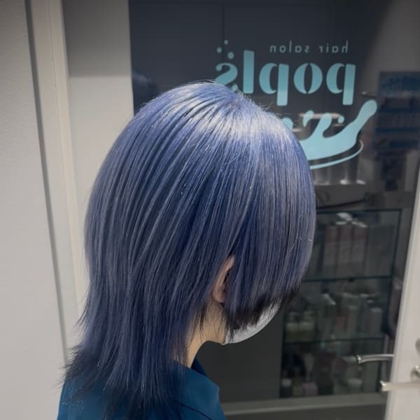 ウルフカット/中性ウルフ/ショートウルフ/ネオウルフ