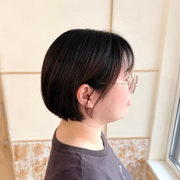 チョコレートブラウンボブ