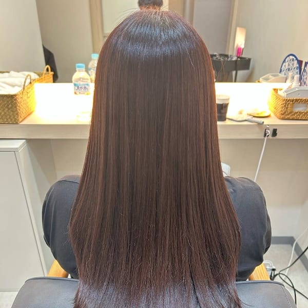 【圧倒的艶髪】艶髪METEOカラー、スピエラ酸性縮毛矯正|ARiA TWiN by ECLART