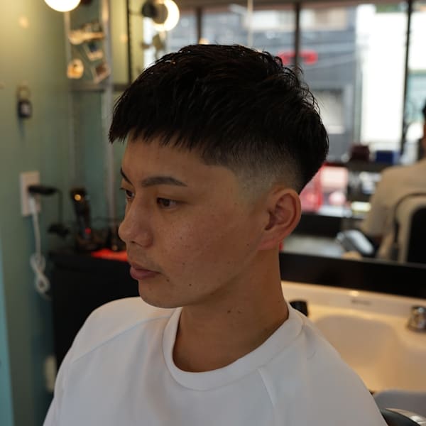 クロップ×スキンフェード|TIGHT SWAG BARBERWORKS