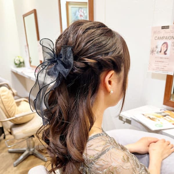 ◎ハーフアップアレンジ◎