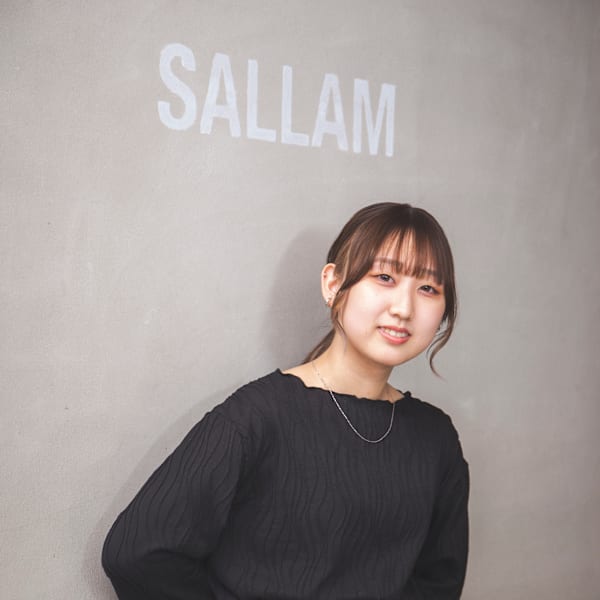 SALLAM TSUJI【サラームツジ】のスタッフ紹介。前中 涼花