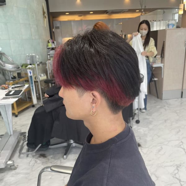 メンズインナーカラー