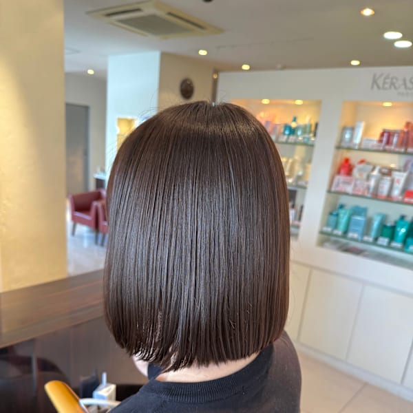 こっくりモカベージュボブ♪|LENAHC ARIA