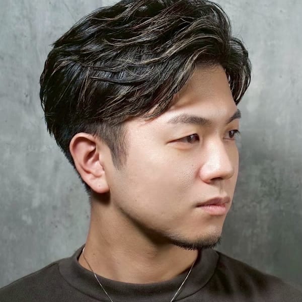 ツーブロクメッシュ