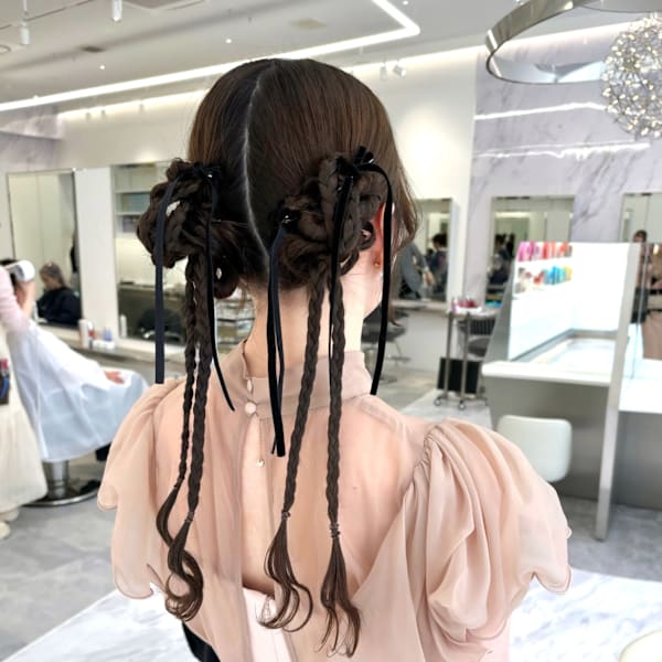 お呼ばれヘア|Parve Mix