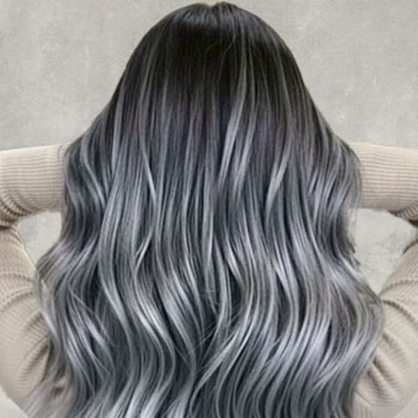 30代40代◎透明感バレイヤージュ錦糸町シルバー　　　錦糸町|prize 錦糸町店