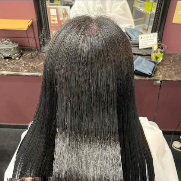 髪質改善ストレート
