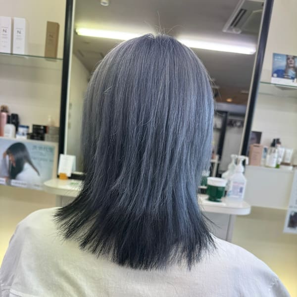 Ice blue & End black