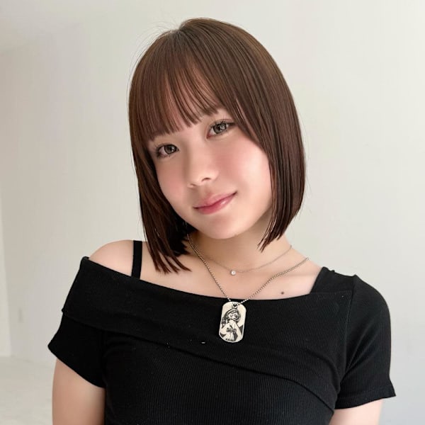 レン★ 大人気切りっぱなしボブ|SHICUNE