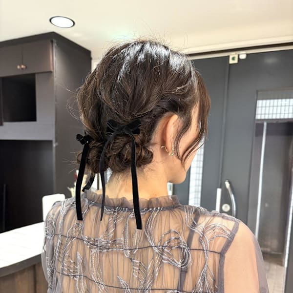 ミホ＊お呼ばれヘア