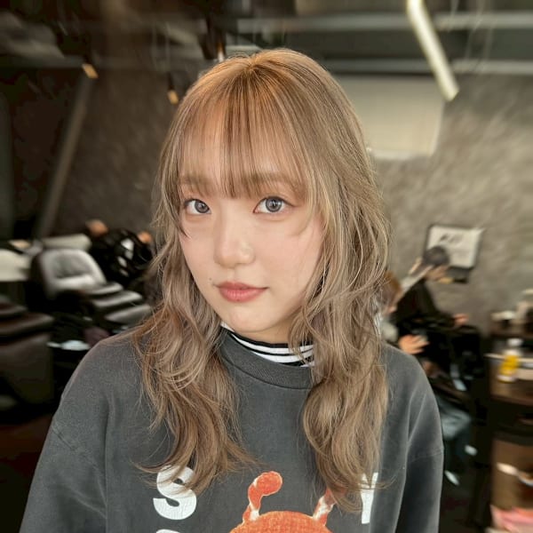 セクションカラー ケアブリーチ ブリーチカラー 表参道/原宿