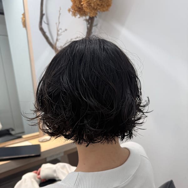 ミディアムパーマ/ニュアンスパーマ/レイヤーパーマ/横浜