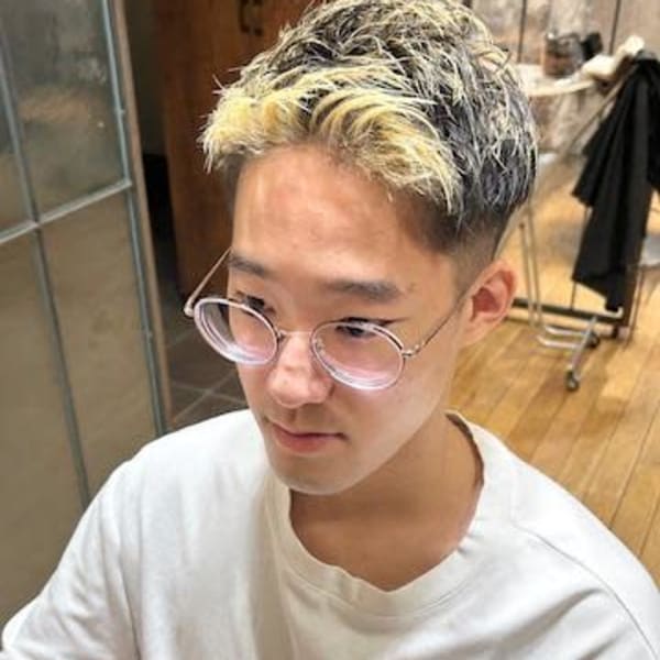 メンズハイライト メッシュ