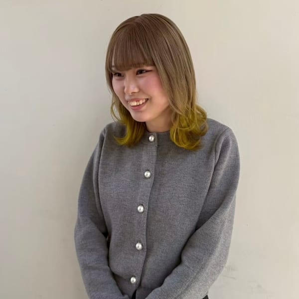 MUKU hair 御幸店【ムクヘア ミユキテン】のスタッフ紹介。河田 綺香