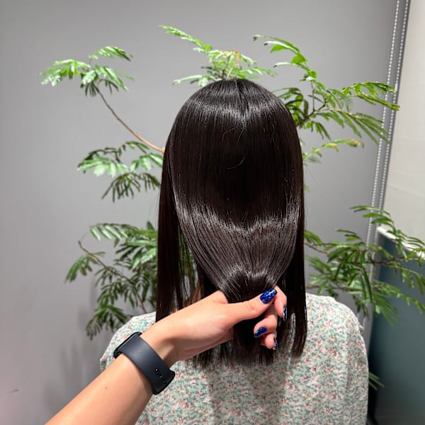 地毛風ストレートパーマ|HAREKE AVEDA&HAREKE 8