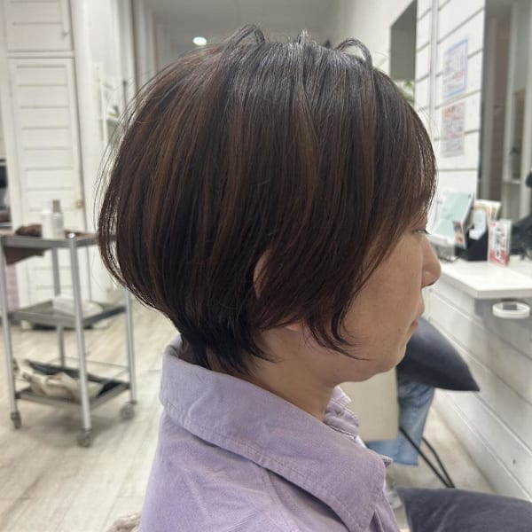 terrace岩政/くびれショート/30代40代/姪浜|terrace hair & botanical
