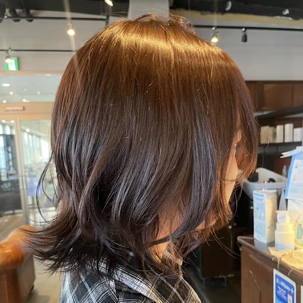 ミディアム/レイヤー/ベージュ