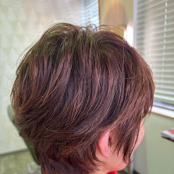 クセを活かしたショート|L.O.T.　Hair Resort
