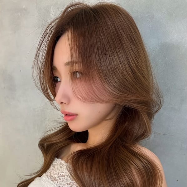 仙台髪質改善縮毛矯正韓国レイヤーカット前髪ワイドバング美髪|ANFINI【アンフィニー】