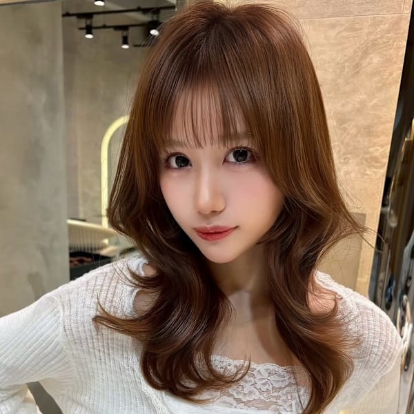 仙台髪質改善トリートメント縮毛矯正レイヤーイメチェン韓国前髪