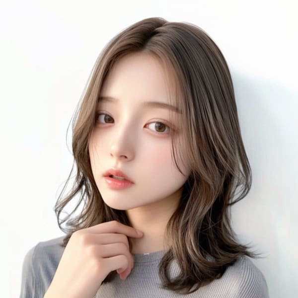 韓国風ミディアムレイヤー