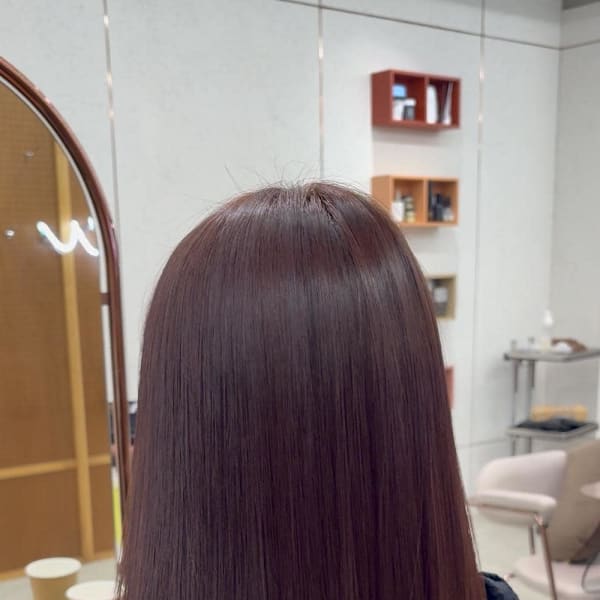 髪質改善カラー