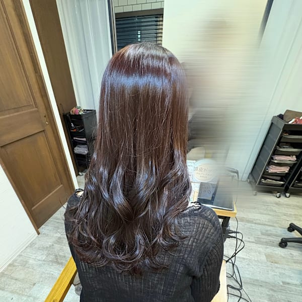 ブリーチなしダブルカラーでできるレッドカラー♪|Anjo