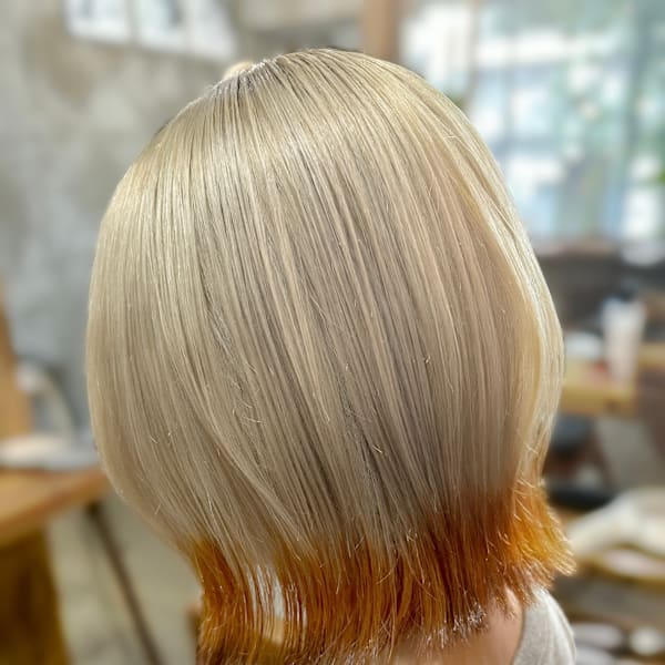 フォックスカラー×ホワイトベージュ