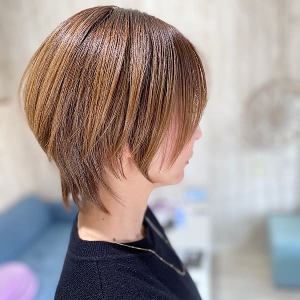 レイヤーショート|Hair space Earth