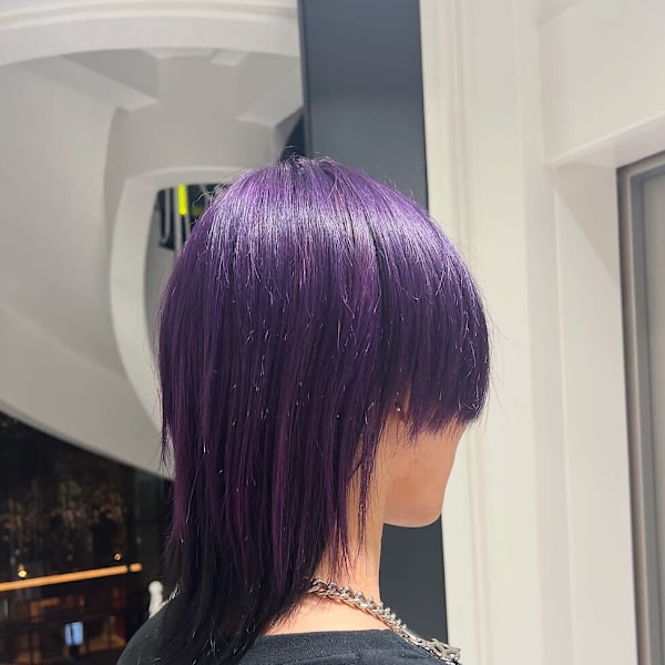 purple × black